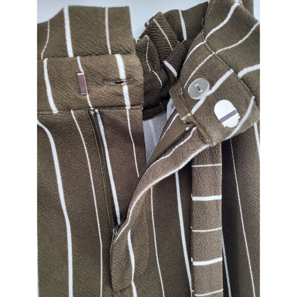 No Boundaries Womens Striped Paperbag Waist Pants S - Picture 5 of 5